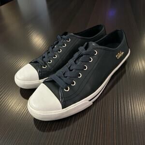 Cole Haan Air Laurie Patent Sneakers D33092 Women's Size 9B Navy Blue